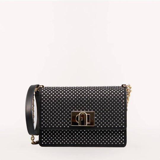 Furla Furla 1927 Mini Crossbody Bag Nero/Silver Mini