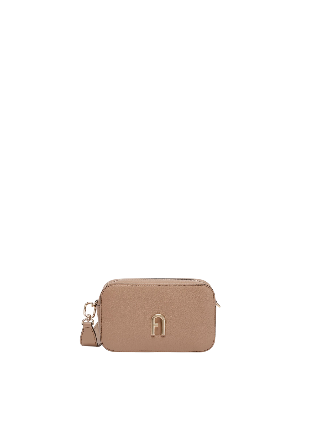 Furla Primula Crossbody, Greige, Vit Daino Sornt