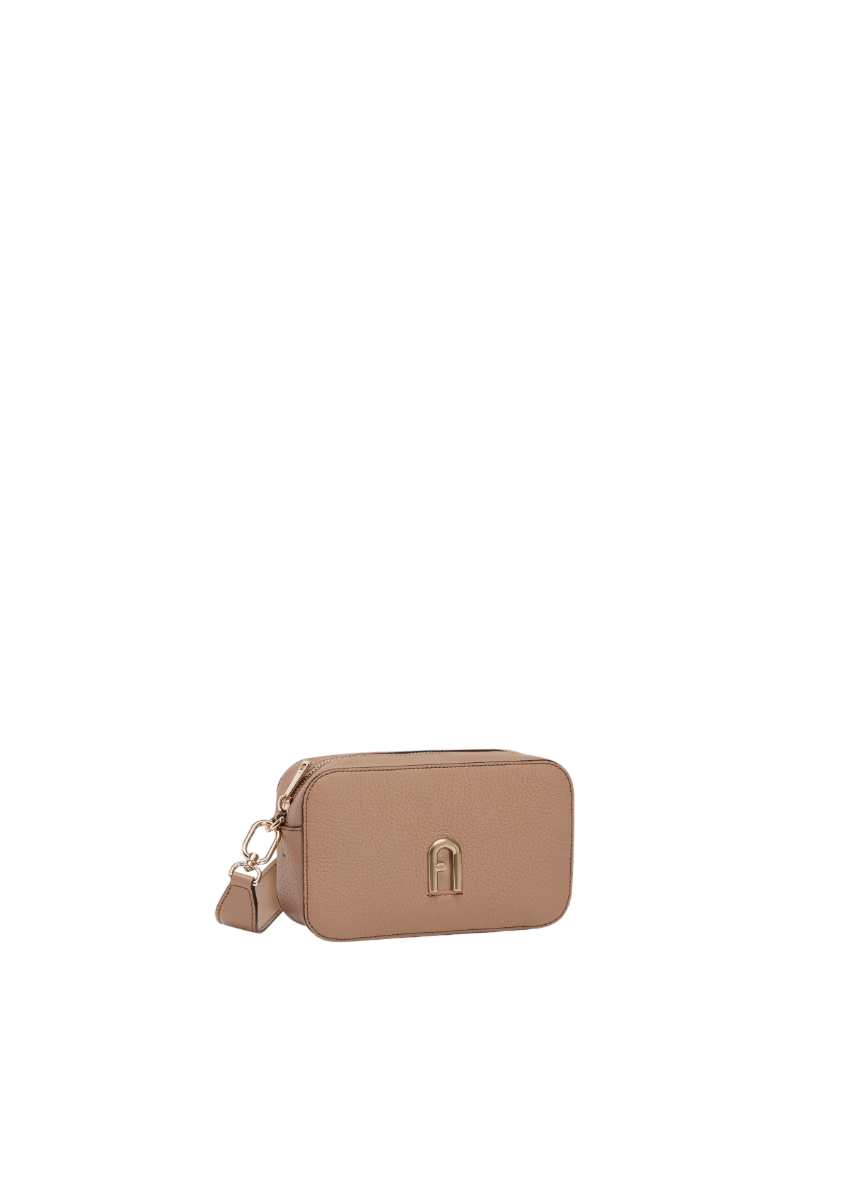Furla Primula Crossbody, Greige, Vit Daino Sornt