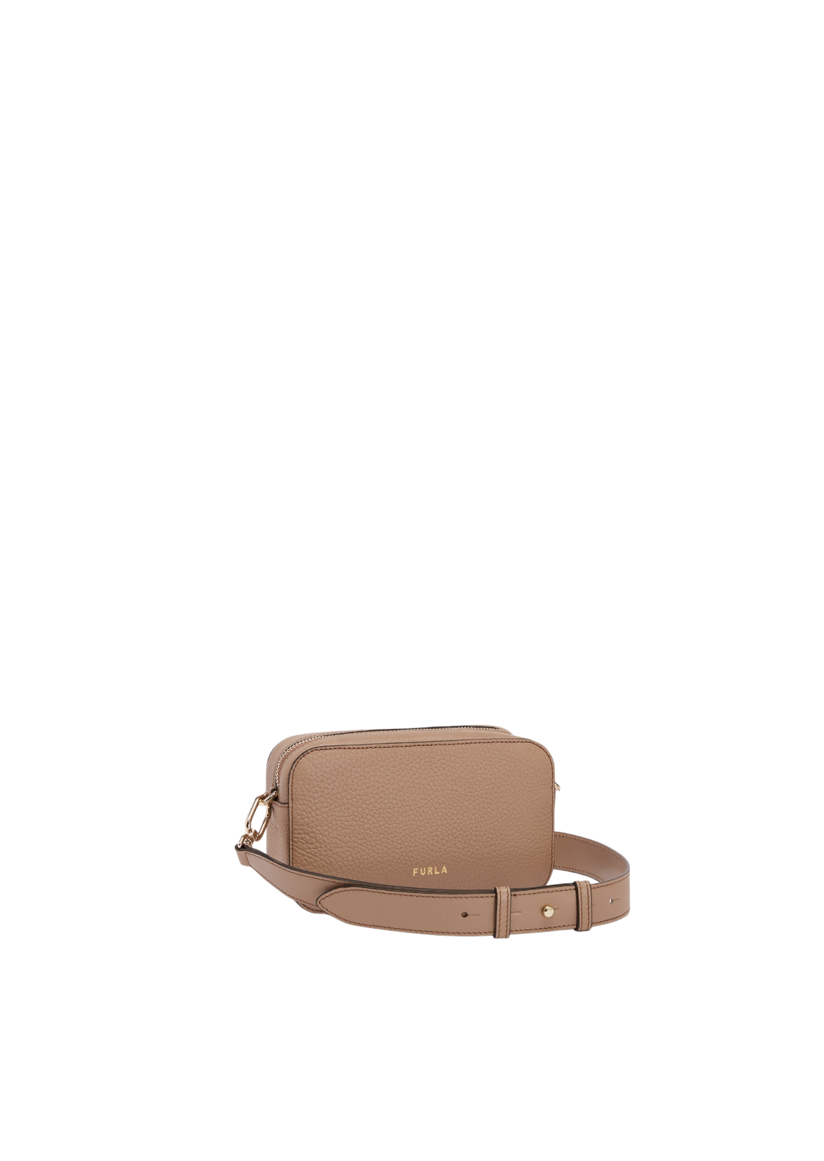Furla Primula Crossbody, Greige, Vit Daino Sornt