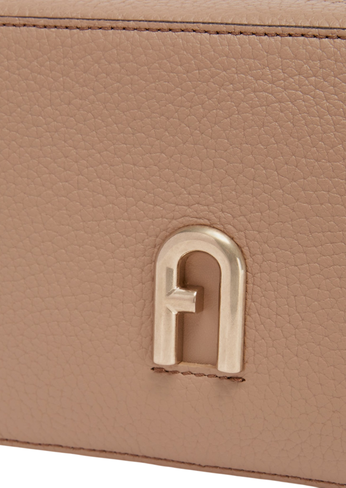Furla Primula Crossbody, Greige, Vit Daino Sornt