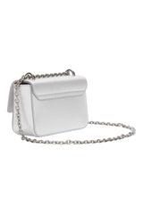 Metropolis Crossbody Bag Silver Mini