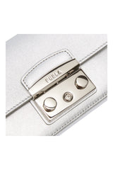 Metropolis Crossbody Bag Silver Mini