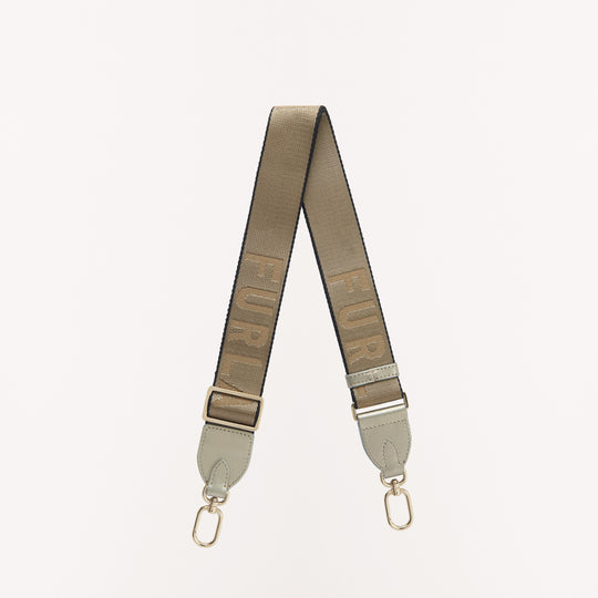 Furla Fiona Shoulder Bag Strap Clr Gold Bronze One Size