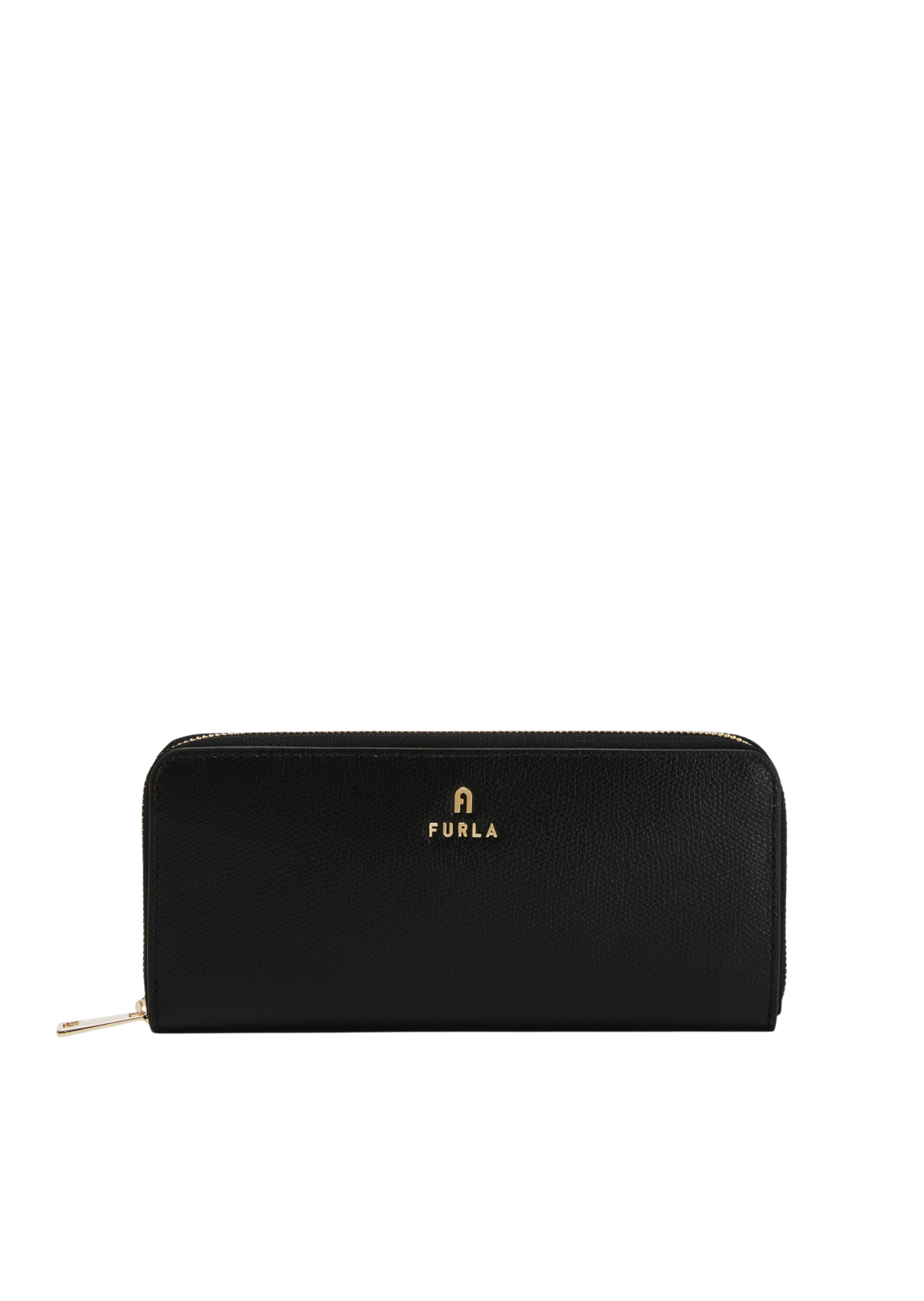 Furla Camelia Zip Around Slim, Nero, Ares
