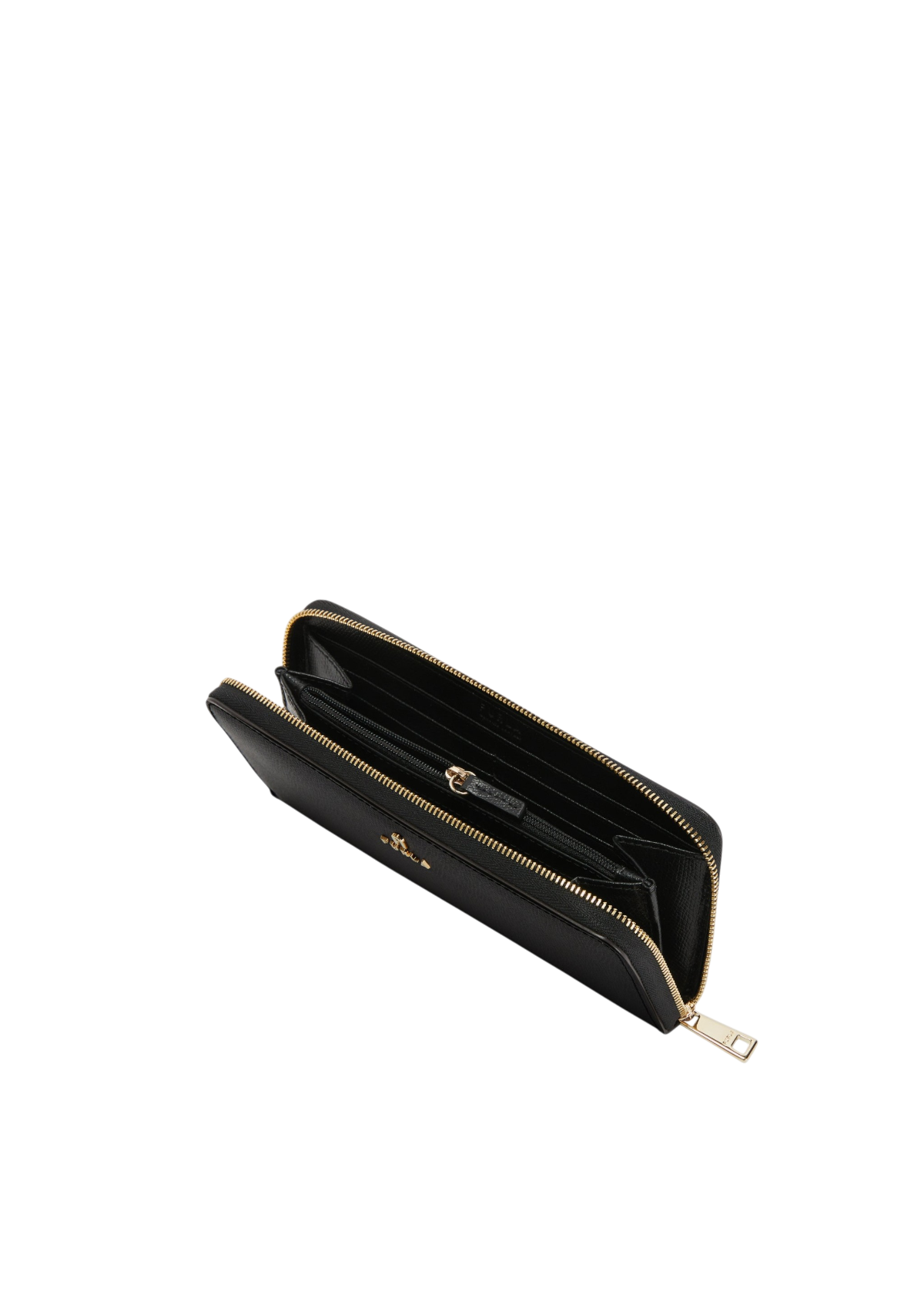 Furla Camelia Zip Around Slim, Nero, Ares