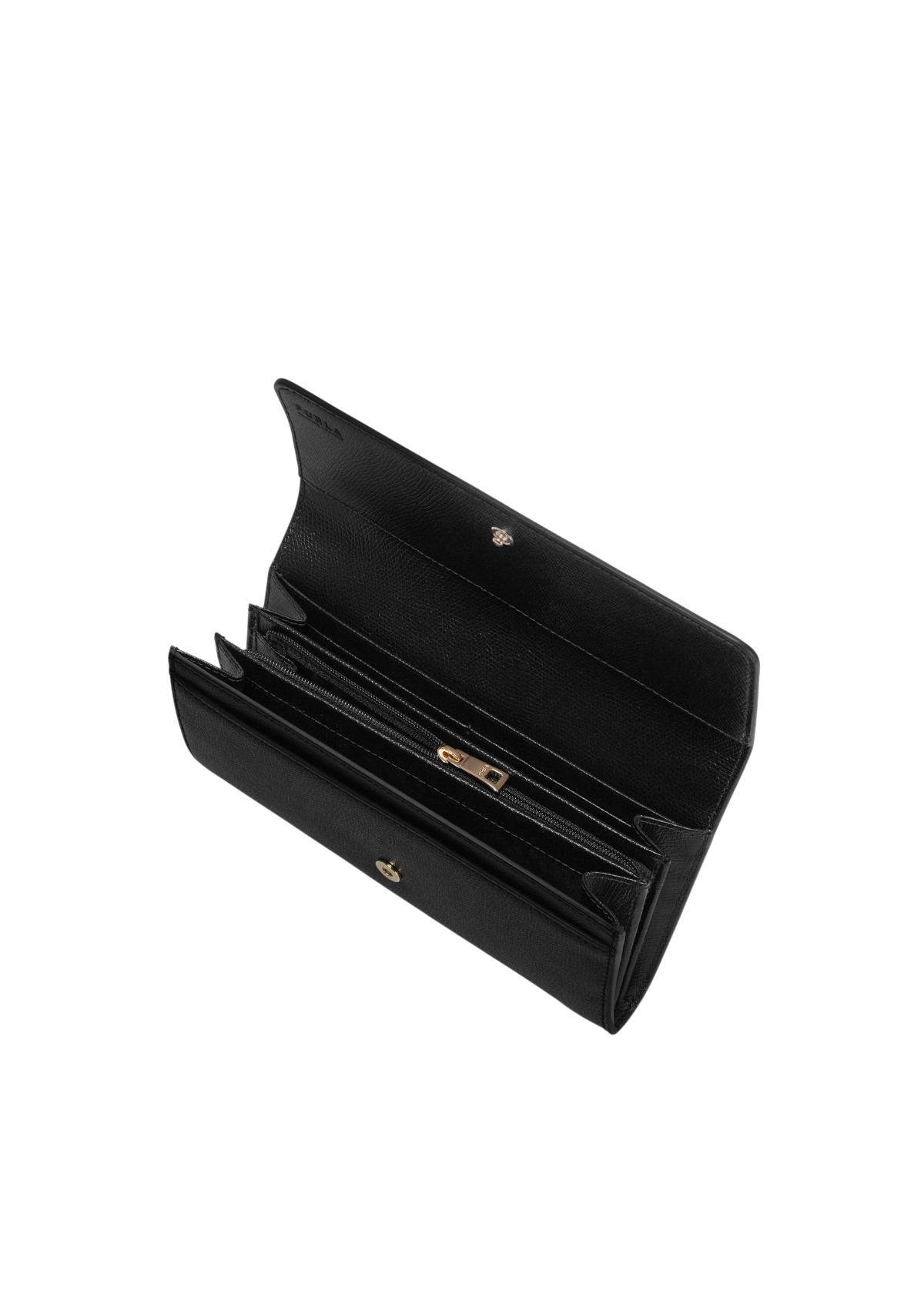 Furla Camelia Continental Wallet, Nero, Ares