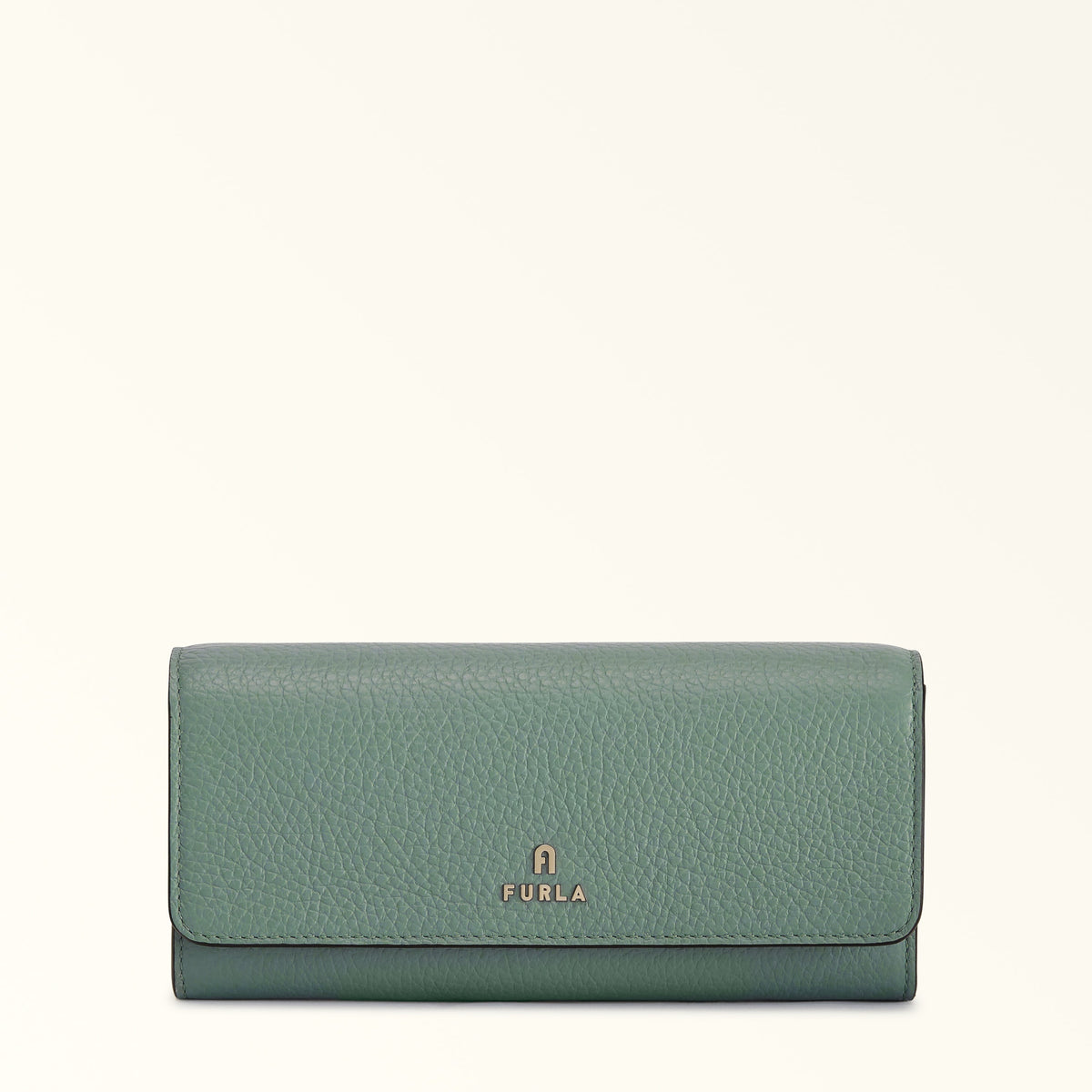 301106 Mineral Green Camelia Continental Wallet