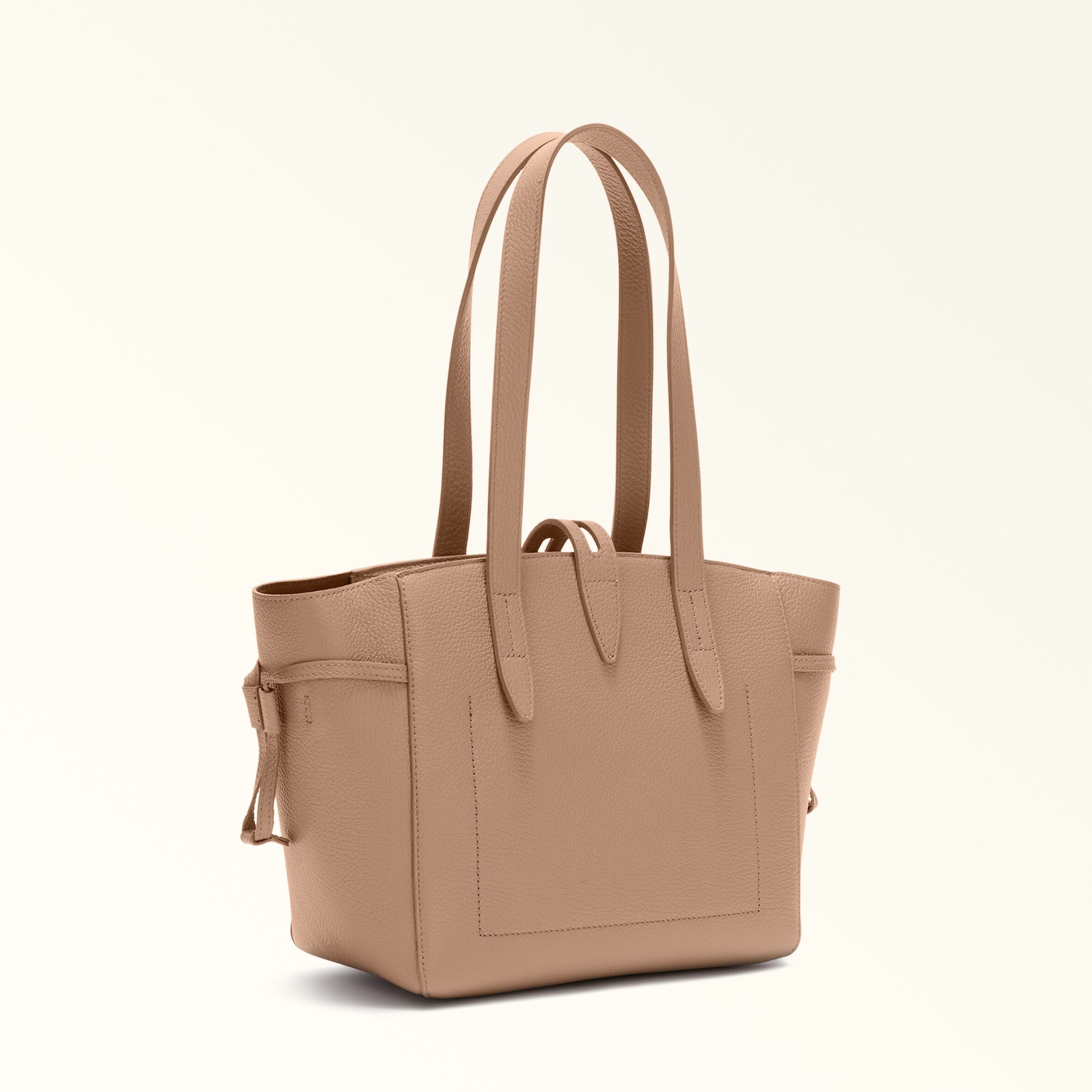 301369 Greige Net Small Tote
