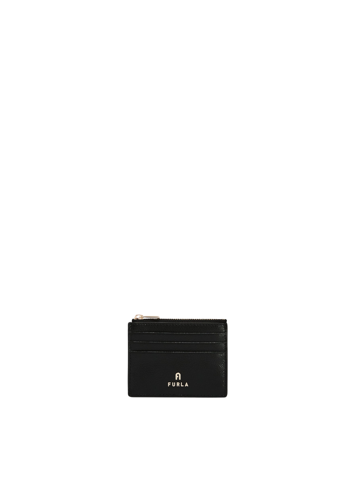 Furla Camelia Zipped Card Case Nero O6 S WP00388 WP00388ARE000O60001007