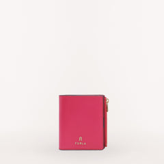 Furla Camelia Compact Bifold Slim Wallet Pop Pink S