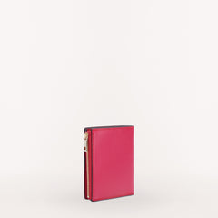 Furla Camelia Compact Bifold Slim Wallet Pop Pink S