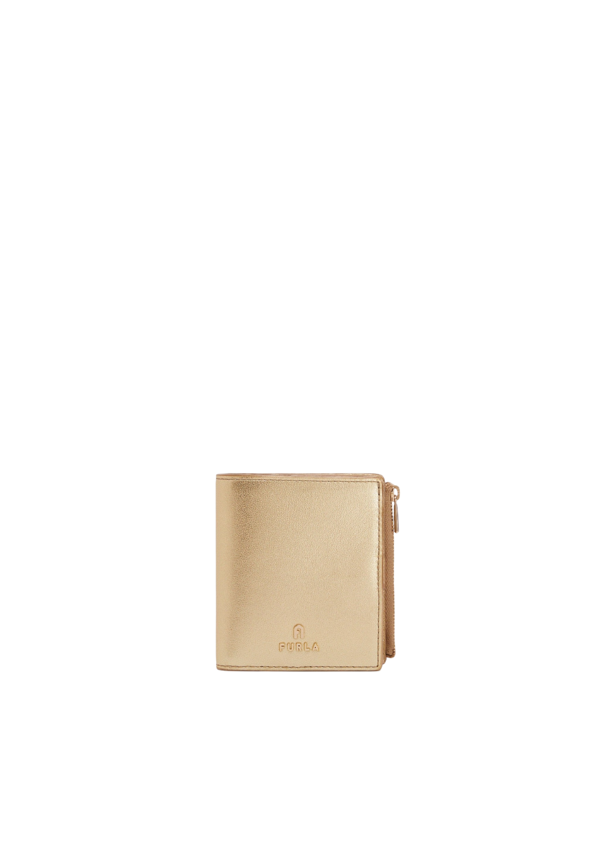 Furla Camelia Bifold Slim Compact Wallet Gold S WP00389 WP00389BX2658CGD001007