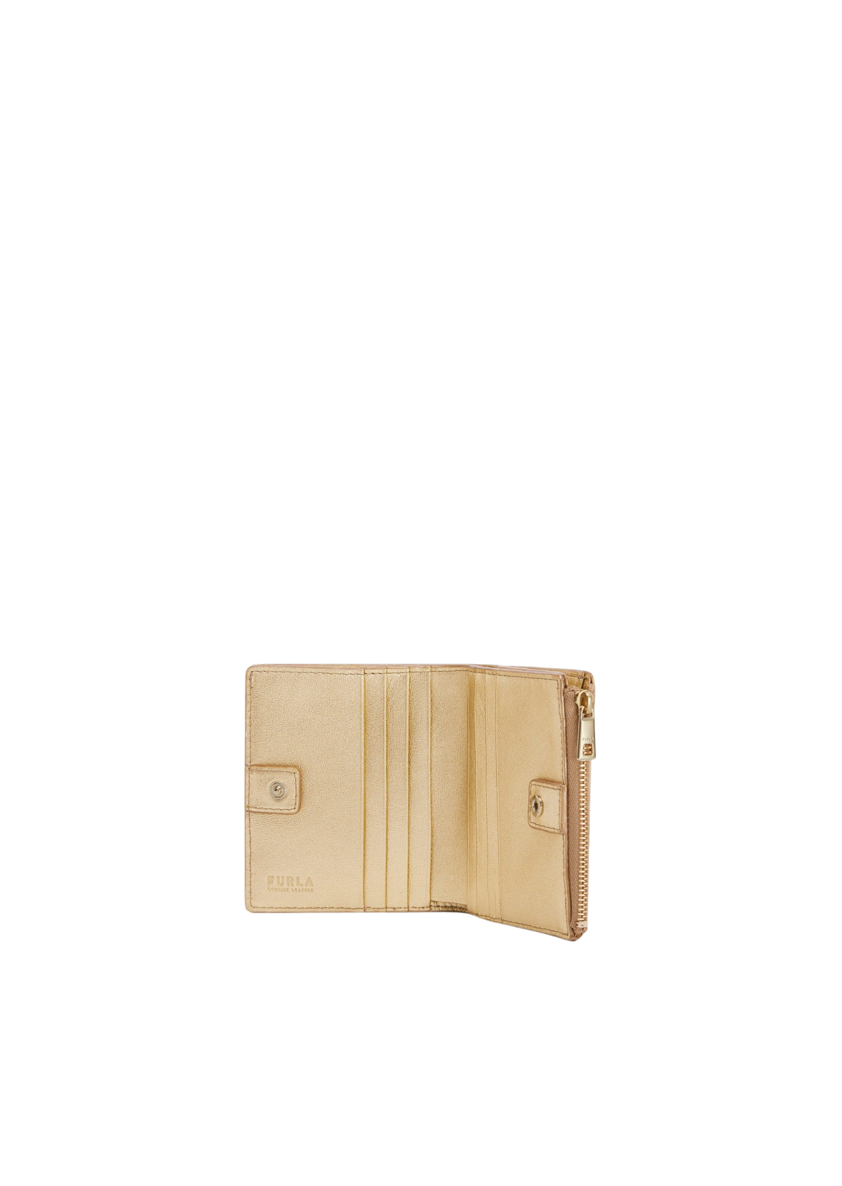 Furla Camelia Bifold Slim Compact Wallet Gold S WP00389 WP00389BX2658CGD001007