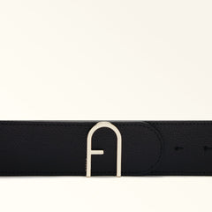 301458 Nero Ballerinai Flow Reversible Belt