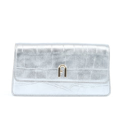 Furla Mini Diamante Bag - Silver