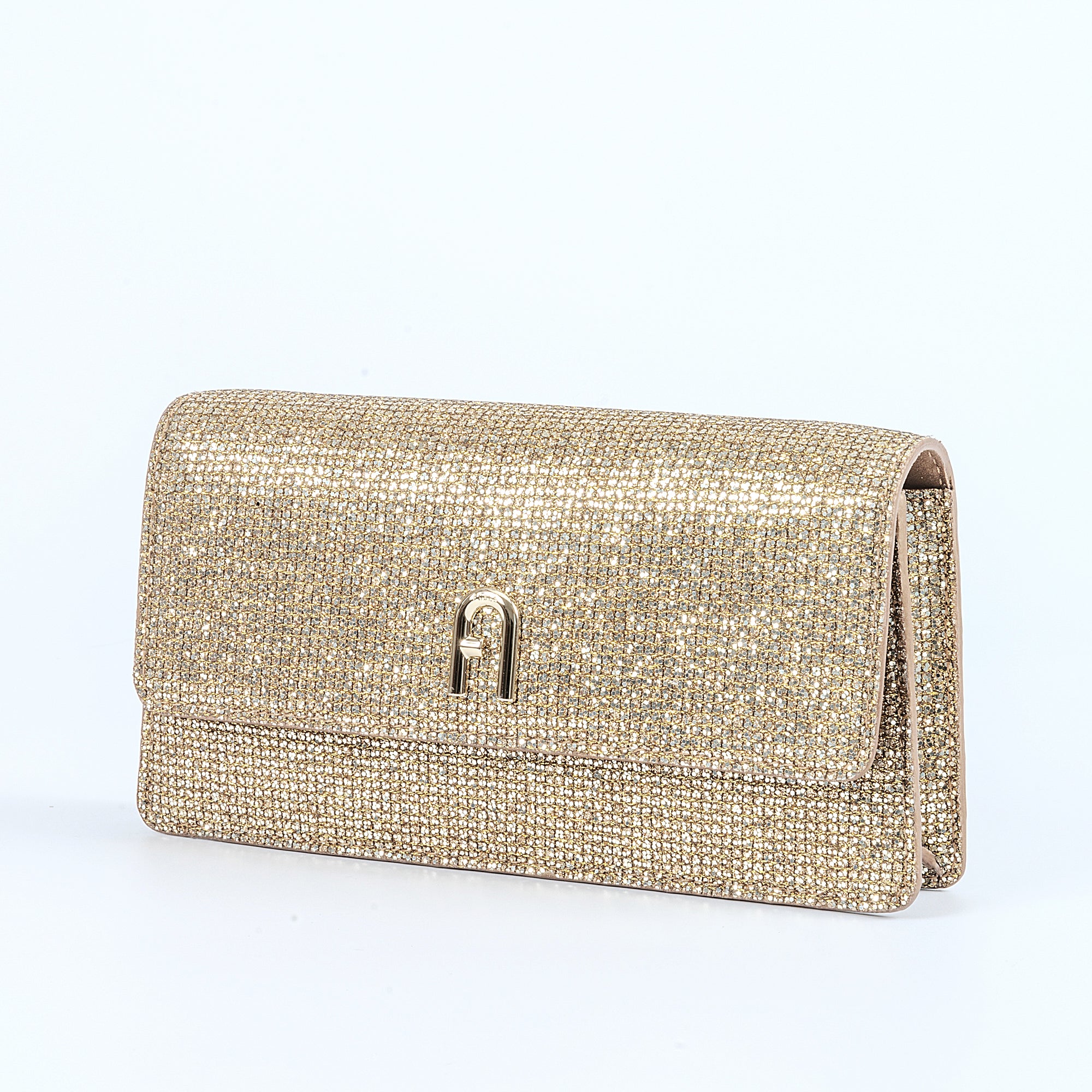 Furla Mini Diamante Bag - Gold