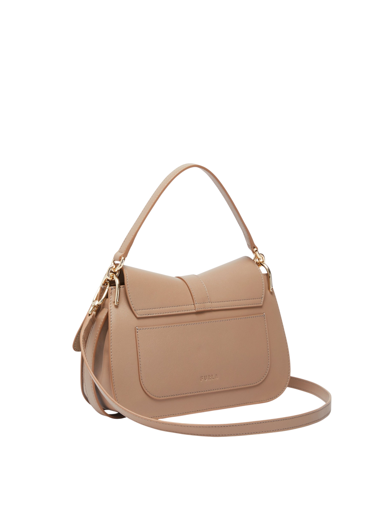 Furla Flow Top Handle Bag Greige M WB00996BX20451257S1007