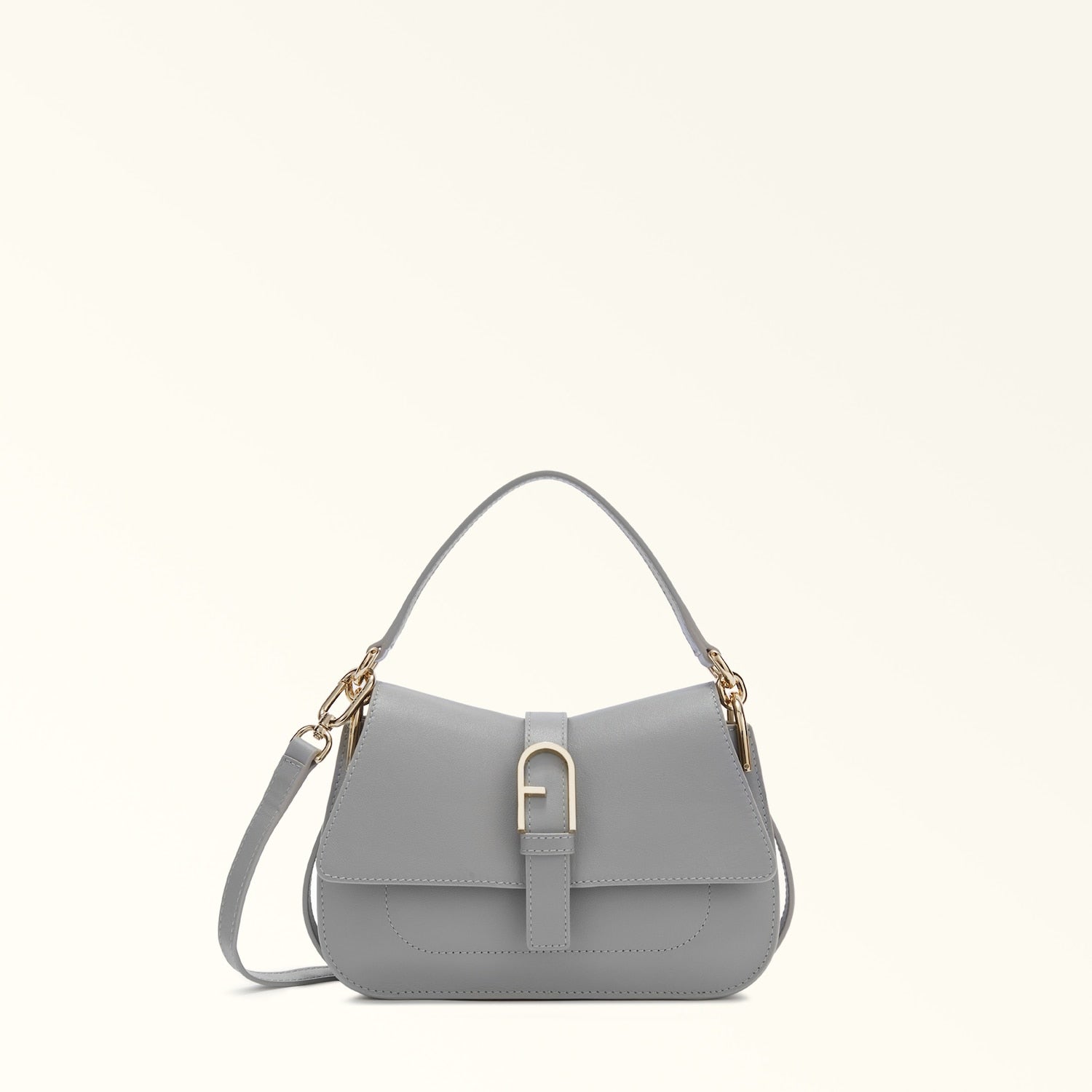 Furla Flow Mini Top Handle Bag - Cenere