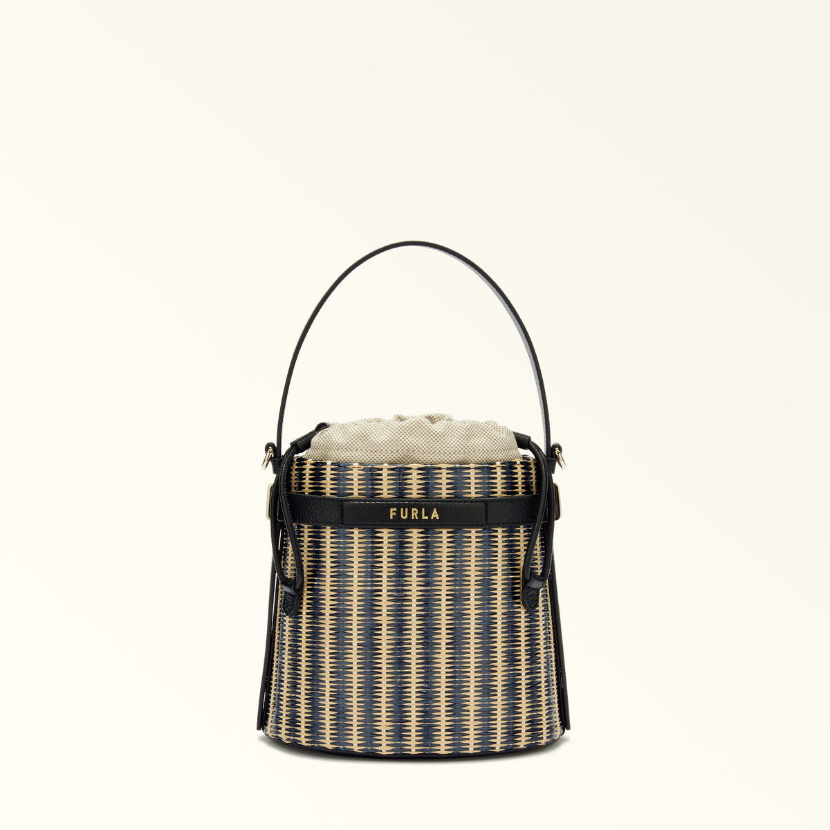 301498 Toni Nero Giove Mini Bucket Bag