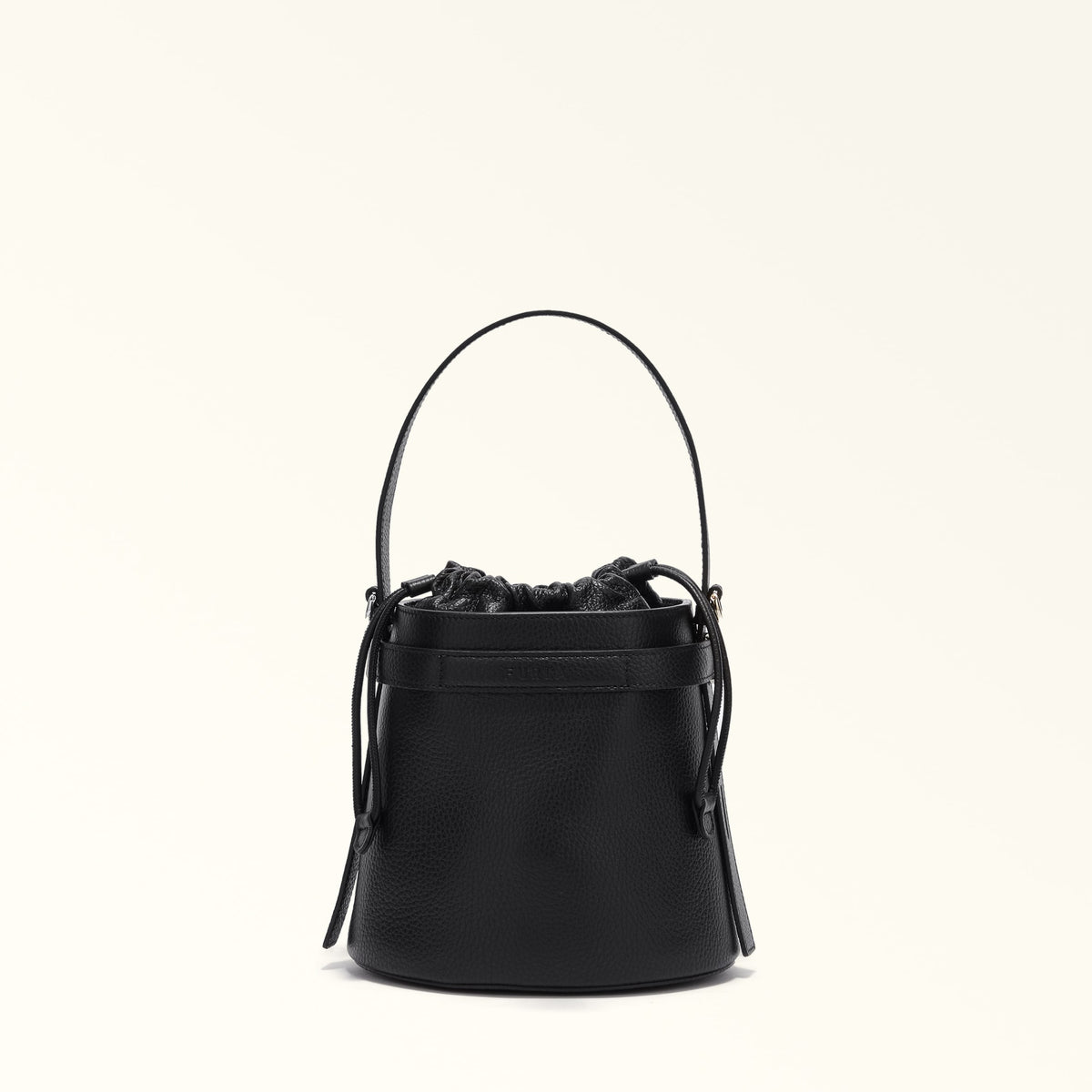 301498 Nero O6 Giove Mini Bucket Bag