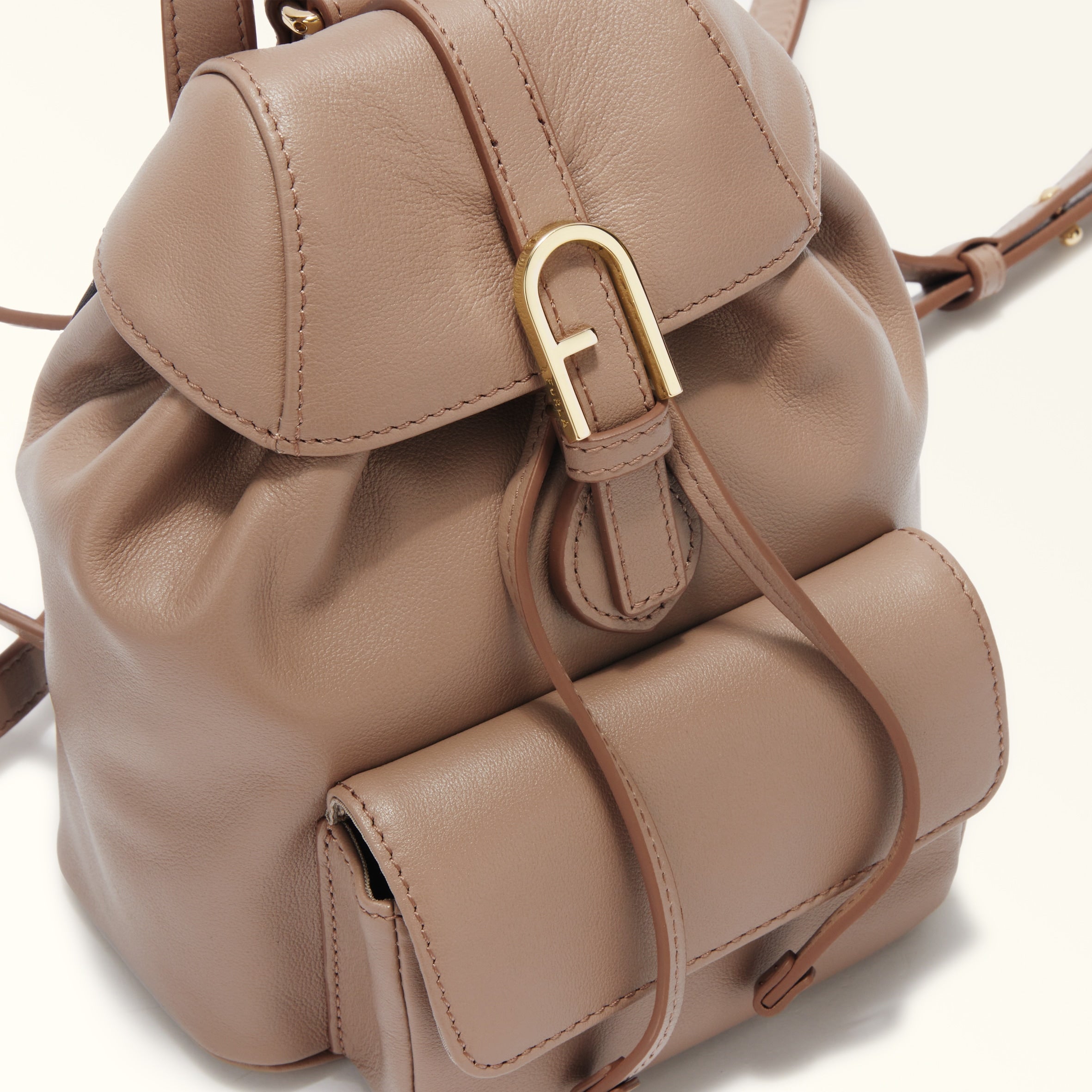301504 Greige Flow Mini Backpack
