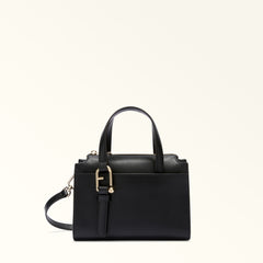 Furla Nuvola Small Boston Bag - Nero O6