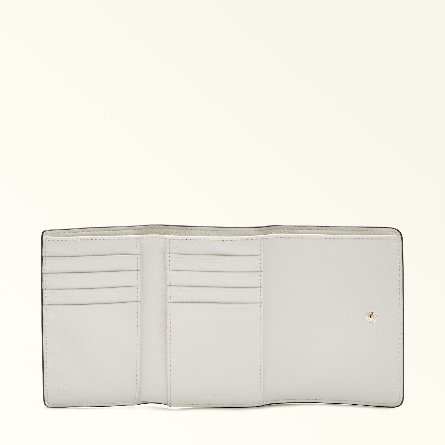 Furla Sfera Medium Compact Wallet - Marshmallow