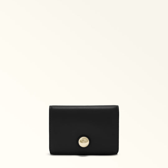 Furla Sfera Nero O6 Compact Wallet - Medium
