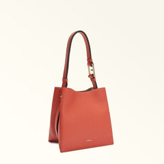 Furla Nuvola Mini Bucket Bag- Coral