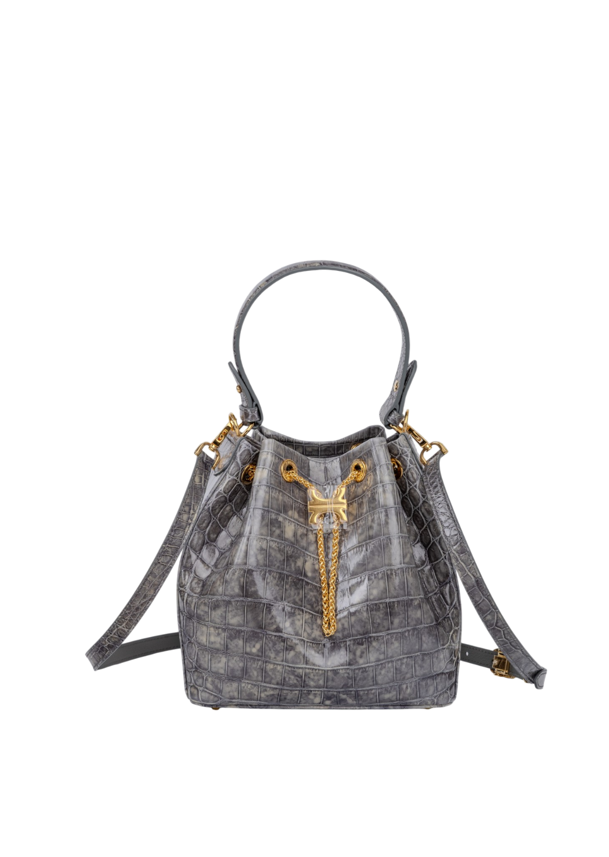 Crest Link Bucket Bag