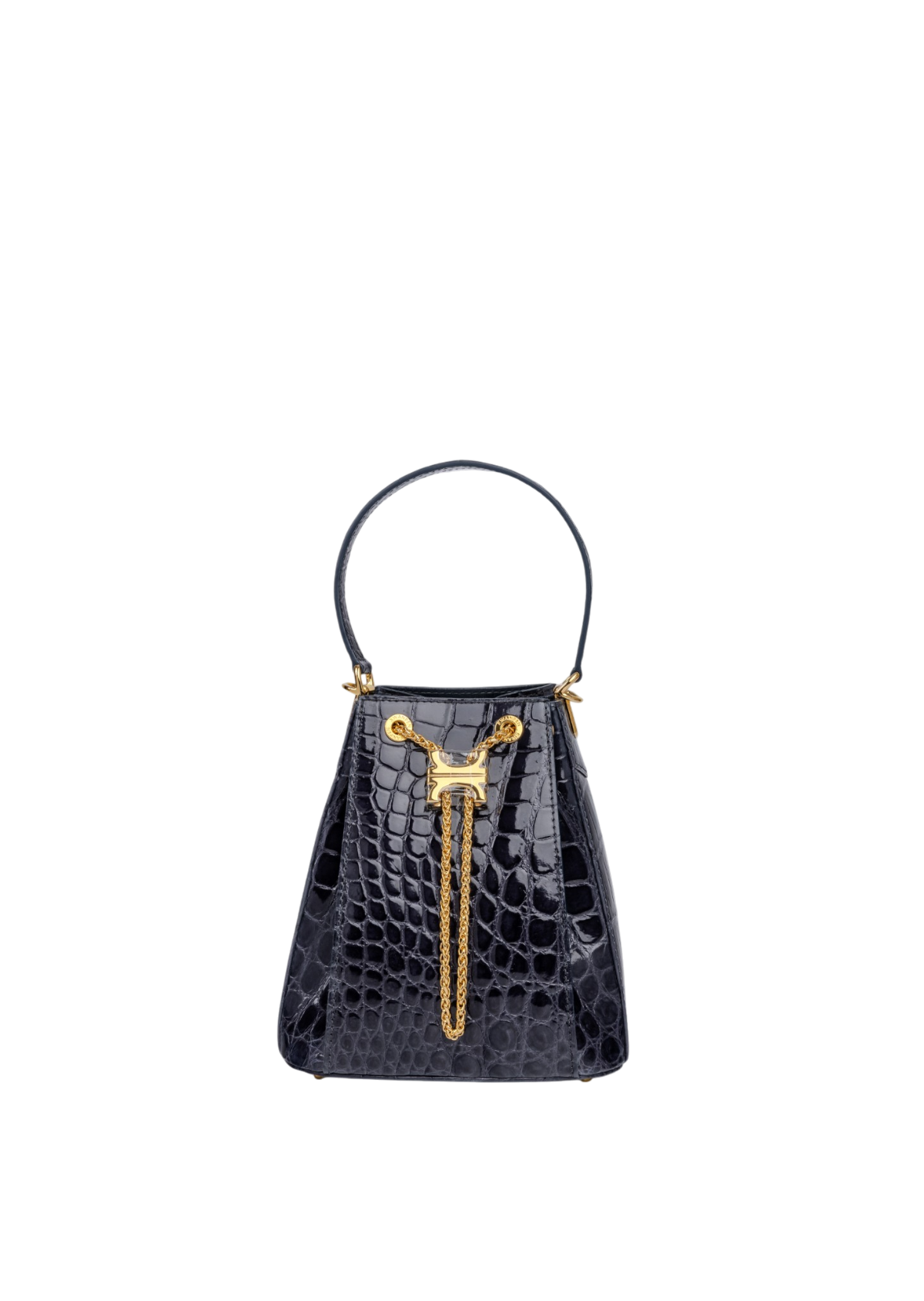Crest Link Origami Bucket Bag