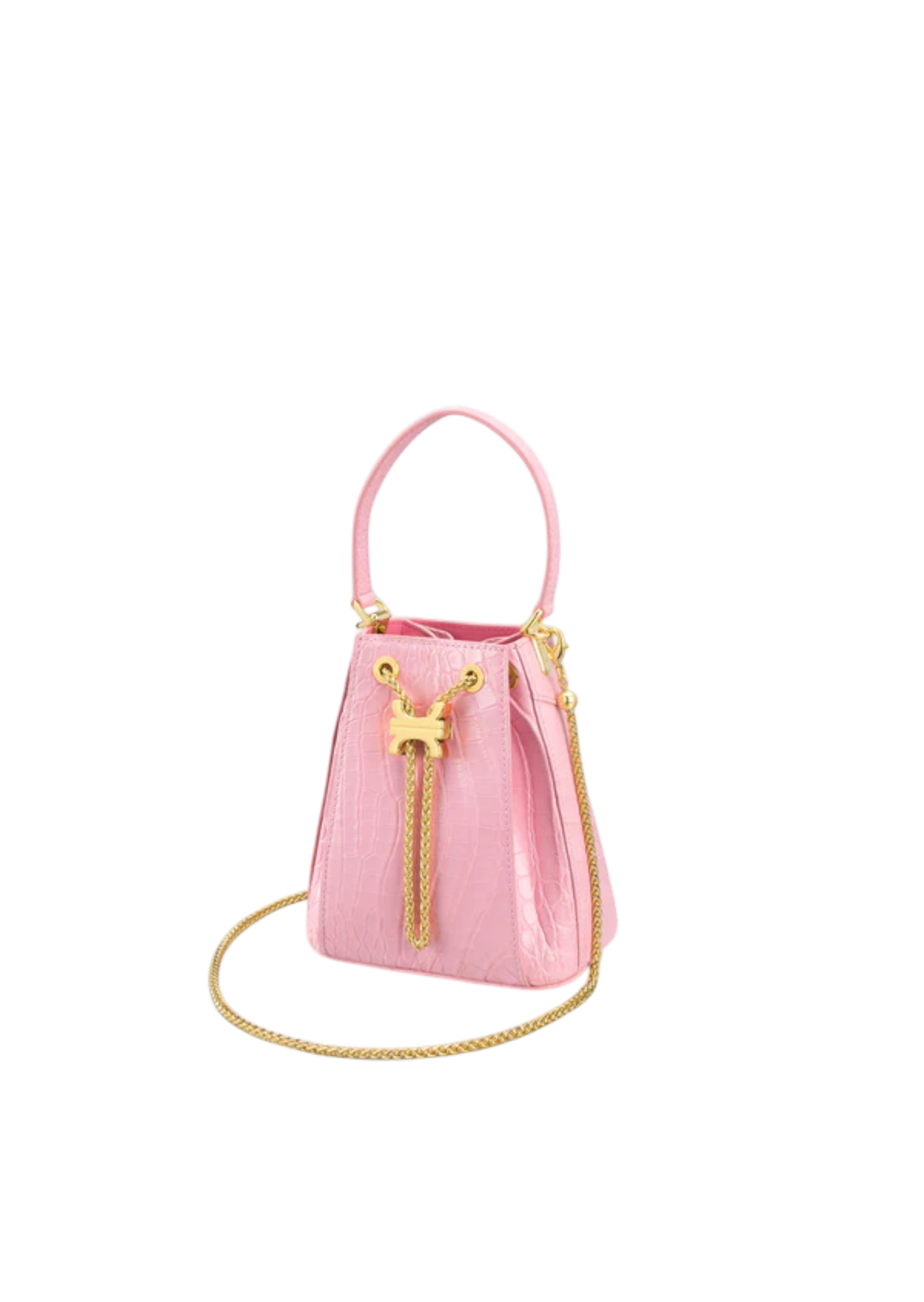 Crest Link Origami Bucket Bag