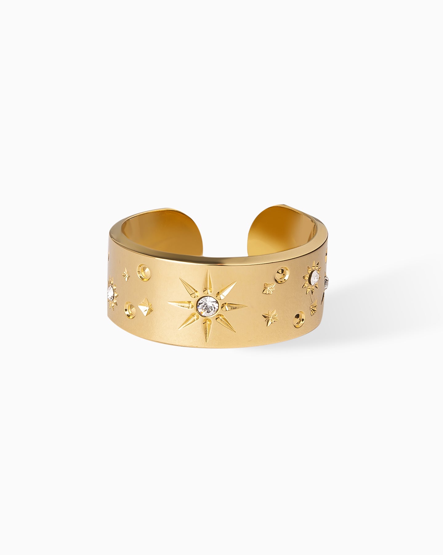 059147 les interchangeables strasse galactic ring gold