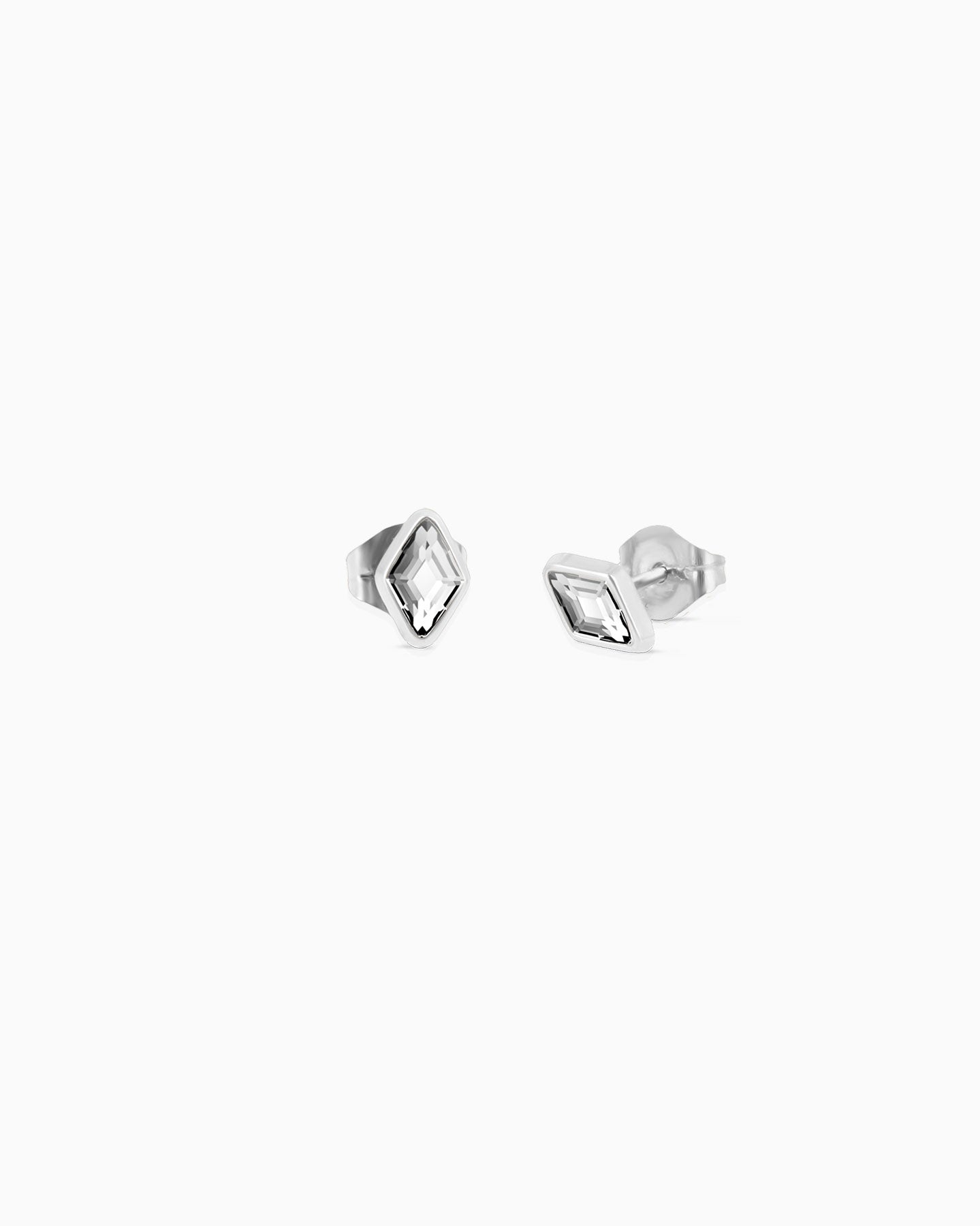 095192 les interchangeables pm diamond earrings silver