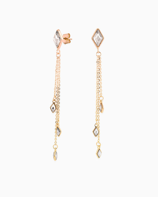 Les Interchangeables Trio Losange Earrings