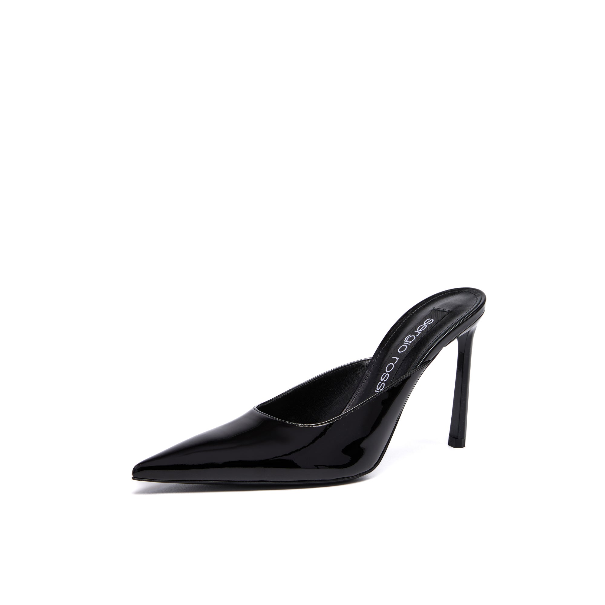 Sergio Rossi SR Liya 95mm Black Mules