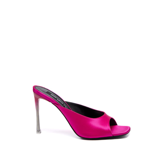 Sergio Rossi SR Liya 95mm Magenta Sandals