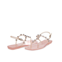 Sergio Rossi SR Jelly 15mm White Sandals