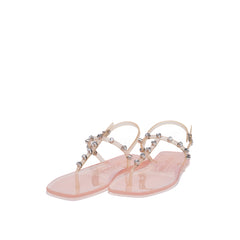 Sergio Rossi SR Jelly 15mm White Sandals