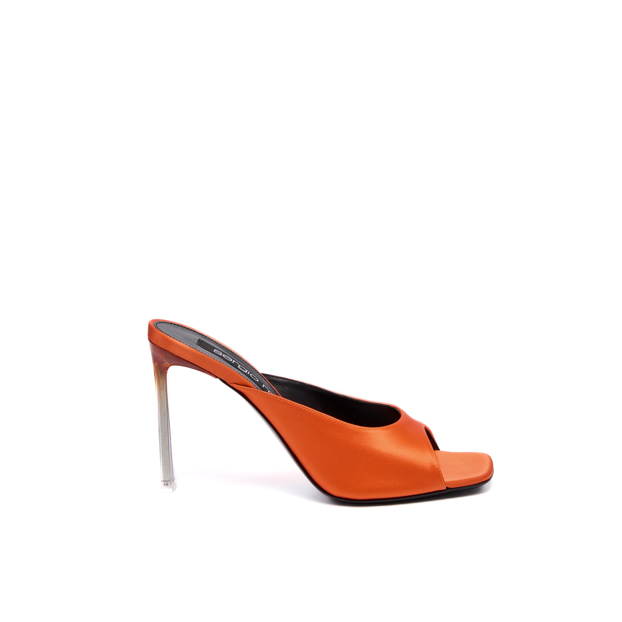 Sergio Rossi SR Liya 95mm Orange Sandals