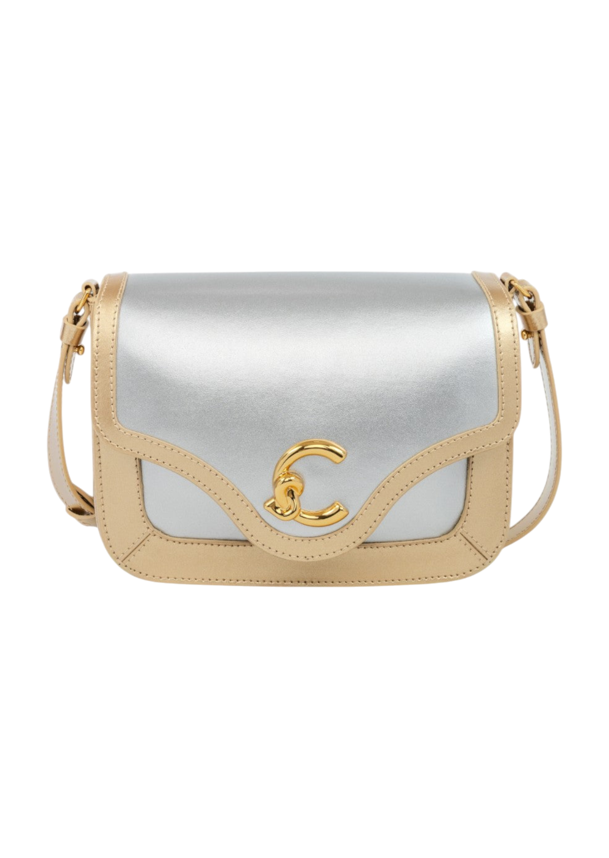 C-Me Bi Color Top Handle Bag
