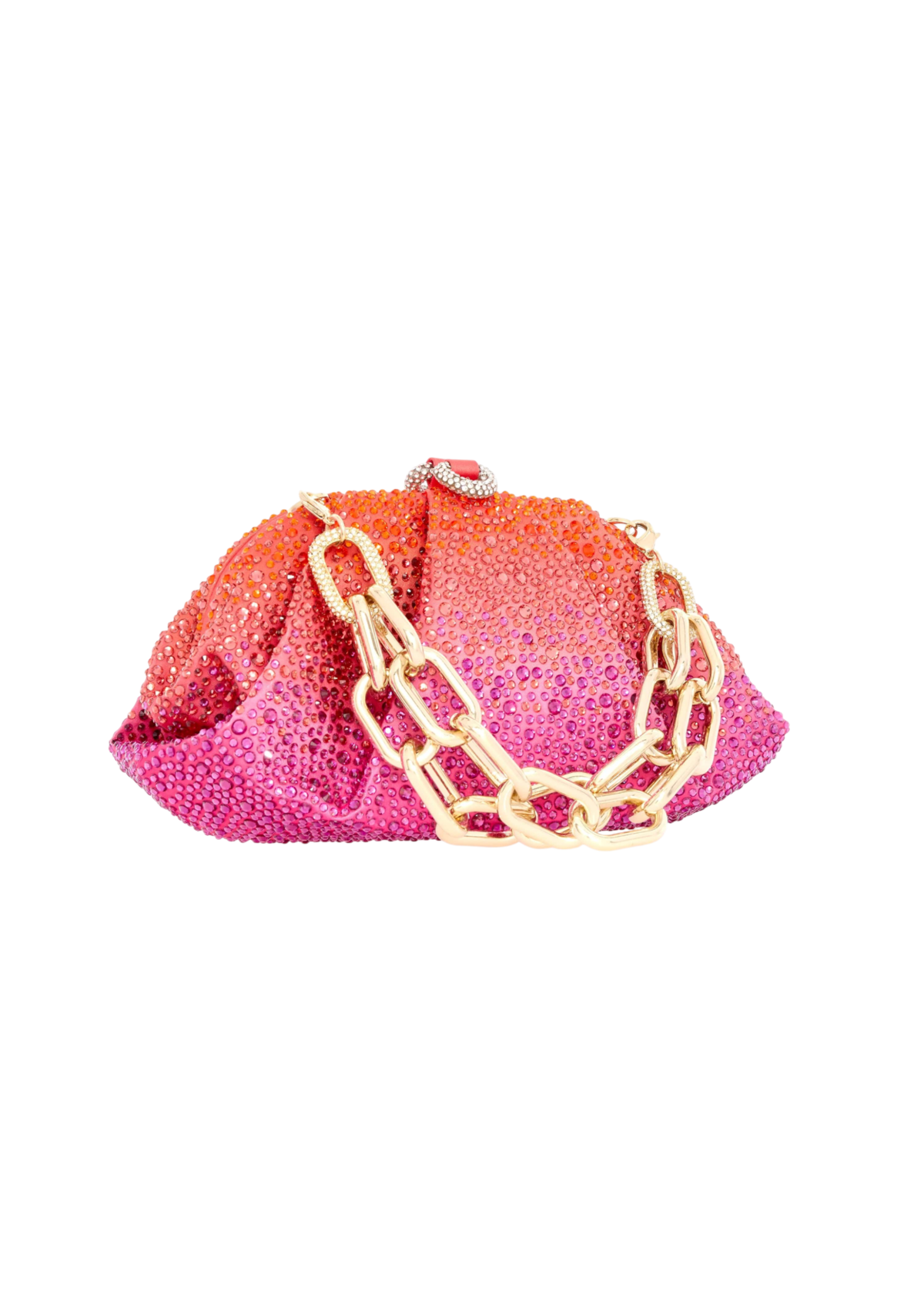 Gemma Crystal Caviar Gradient Flame - JudithLeiberGCC