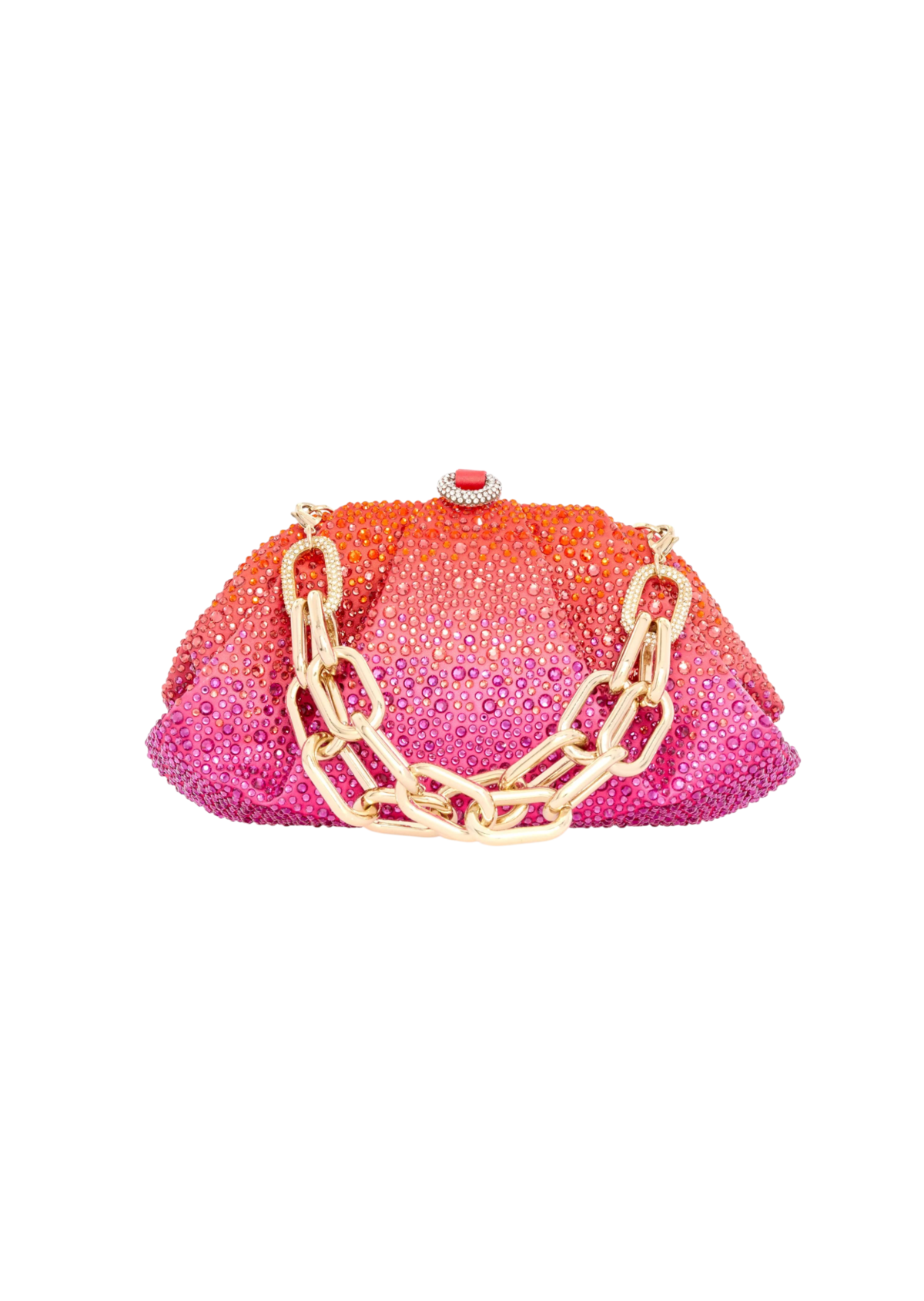 Gemma Crystal Caviar Gradient Flame - JudithLeiberGCC