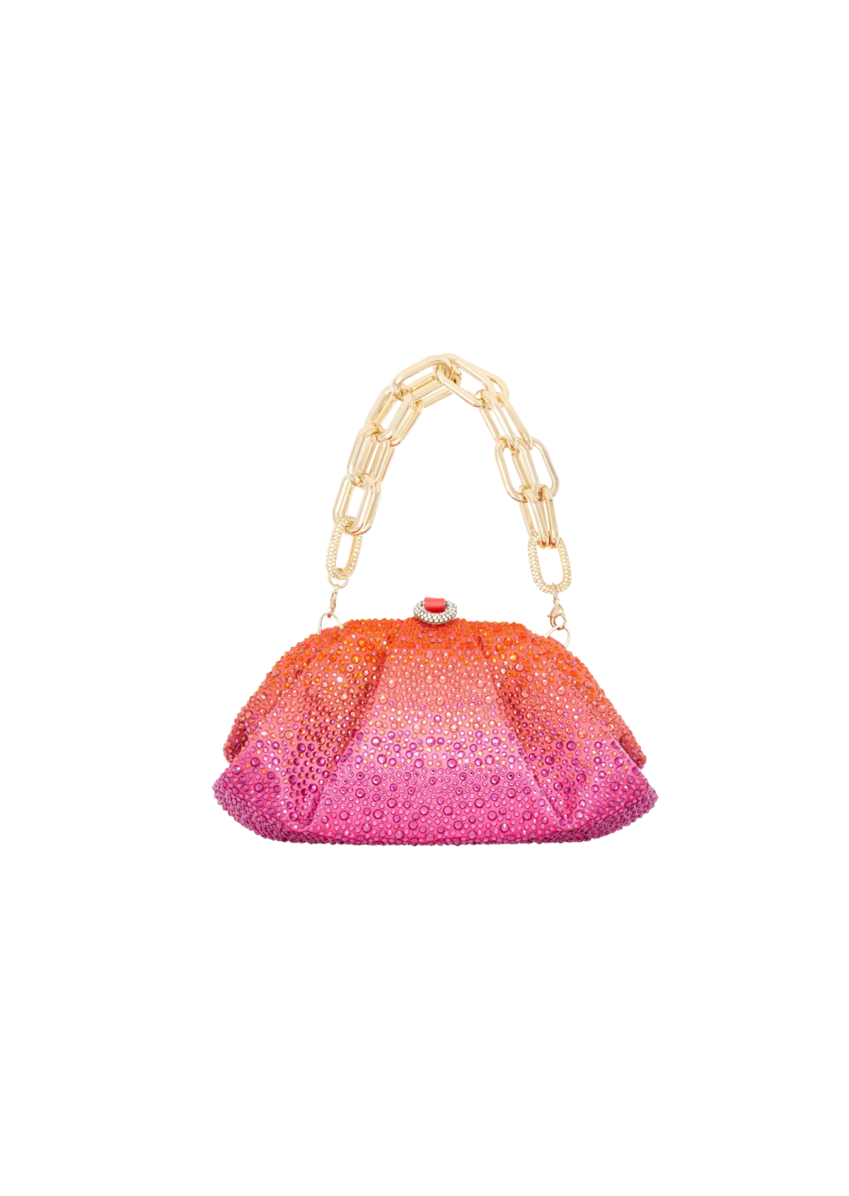 Gemma Crystal Caviar Gradient Flame - JudithLeiberGCC