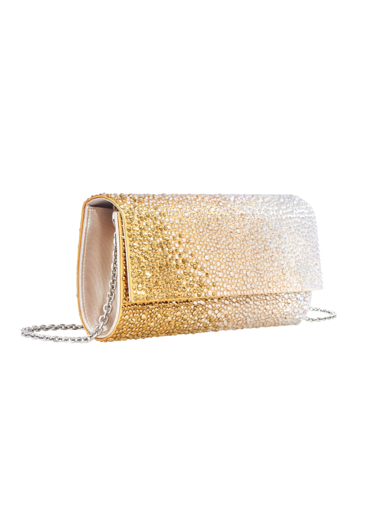 Perry Crystal Caviar Gradient Golden