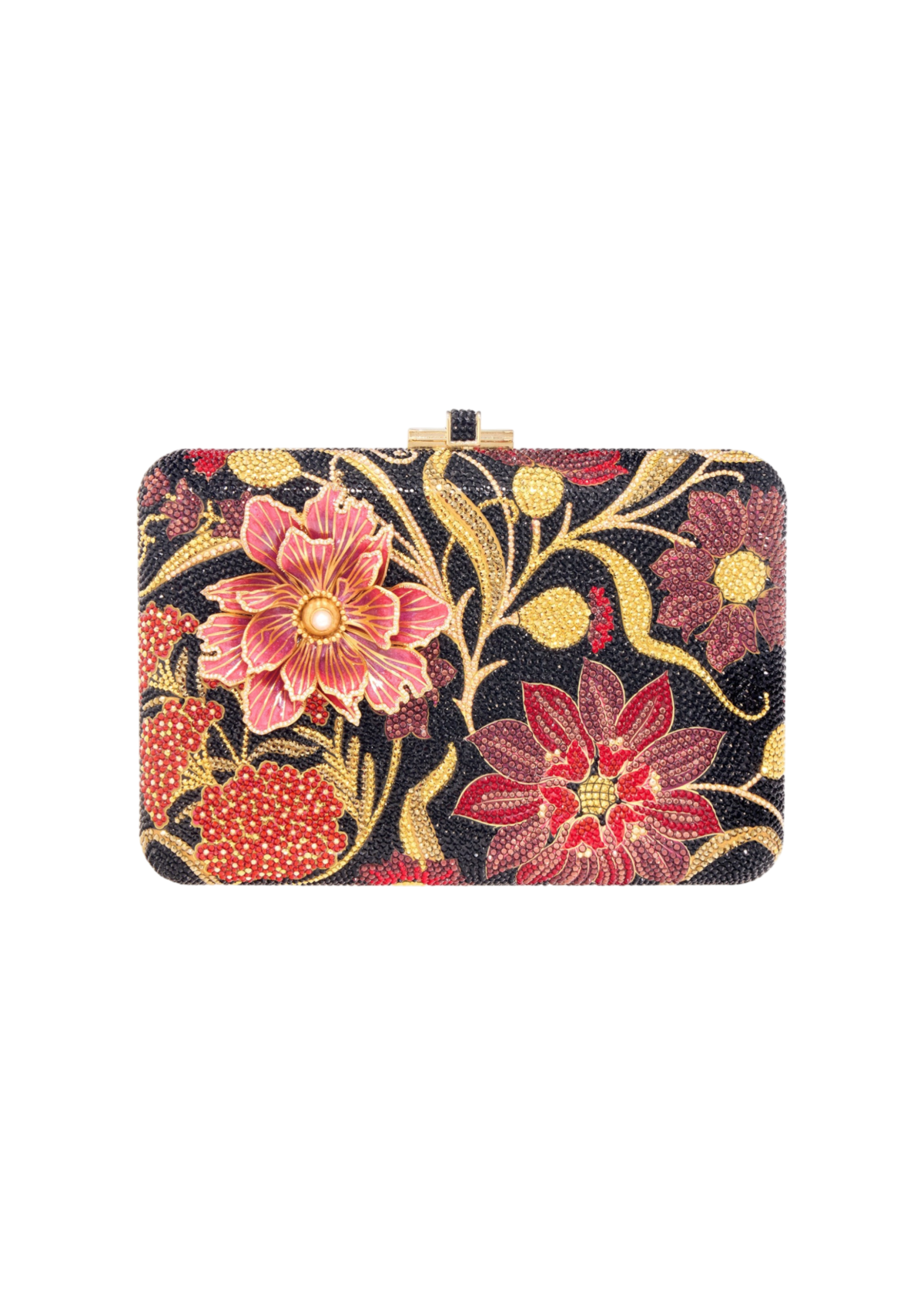 Slim Slide Dancing Floral Red