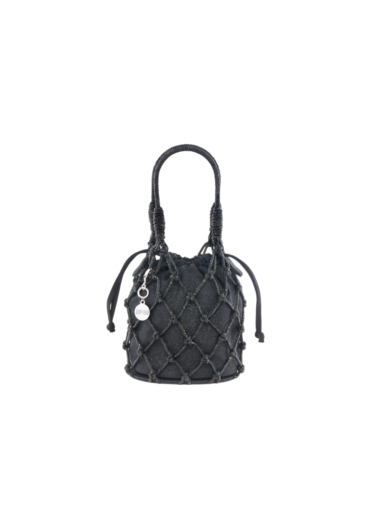Sparkle Net Pouch Black - JudithLeiberGCC