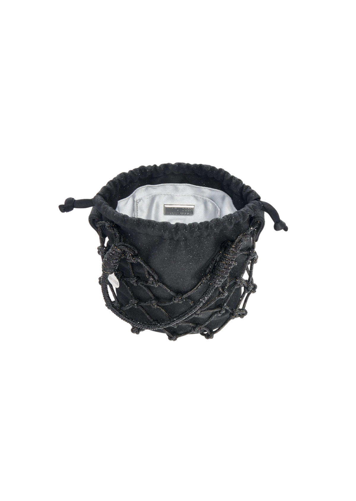 Sparkle Net Pouch Black - JudithLeiberGCC