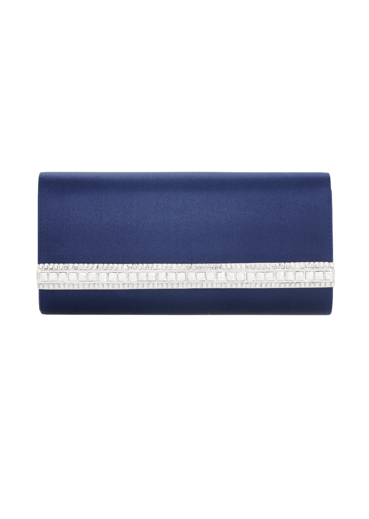 Perry Satin Navy - JudithLeiberGCC
